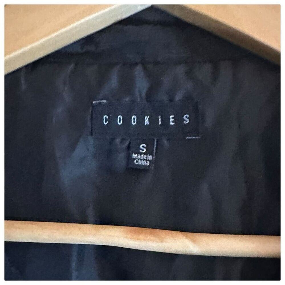 Cookies Designer Streetwear Wool Full Zip Coat Men’s S - Urban Preppy Luxury Y2K - Picture 12 of 16
